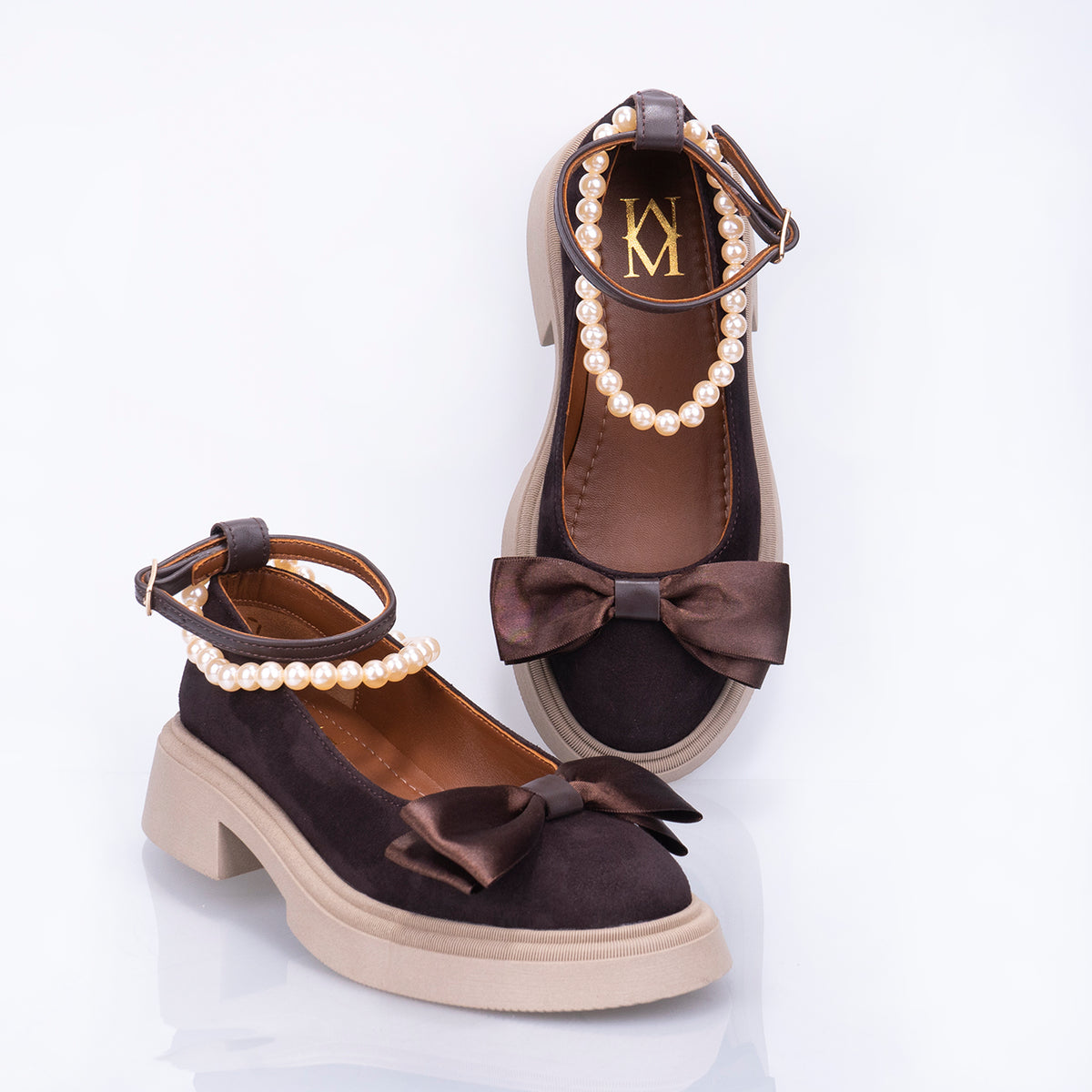 ДАМСКИ ОБУВКИ PEARL BROWN