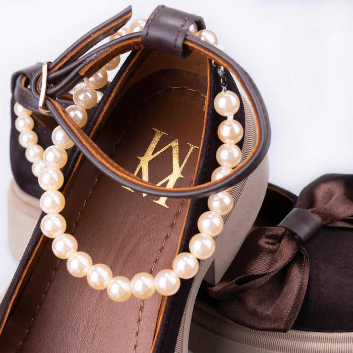 ДАМСКИ ОБУВКИ PEARL BROWN