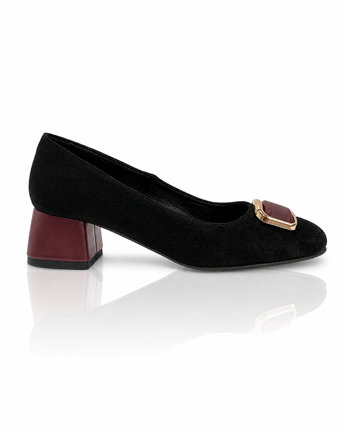 ЕЛЕГАНТНИ ОБУВКИ NORAH BLACK & RED
