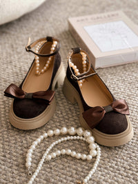 WOMEN'S SHOES PEARL BROWN